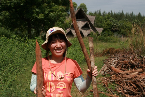 Me in India. Being helpful gave me unimaginable joy ©Jo Hyobi    