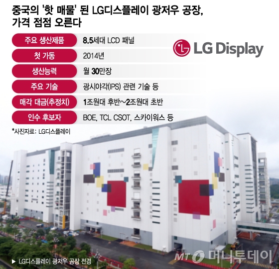 중국 달구는 LG디스플레이 광저우 공장…2파전에 가격 ‘훨훨’