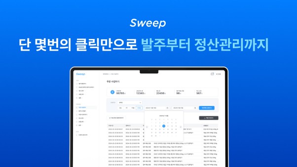 <b>쇼핑몰</b> 발주·정산업무 자동화 '스윕', 10억 규모 시드투자 유치