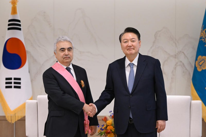 尹 <b>대통령</b>, 비롤 IEA 사무총장 접견…무탄소에너지 지지에 감사 표해