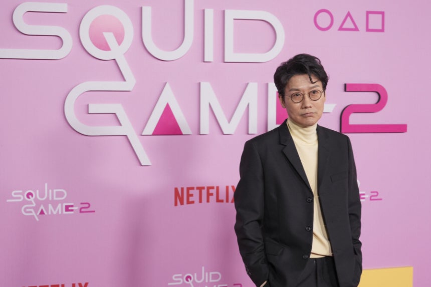 넷플릭스 시리즈 '오징어 게임 2'를 연출한 황동혁 감독. /AP=뉴시스