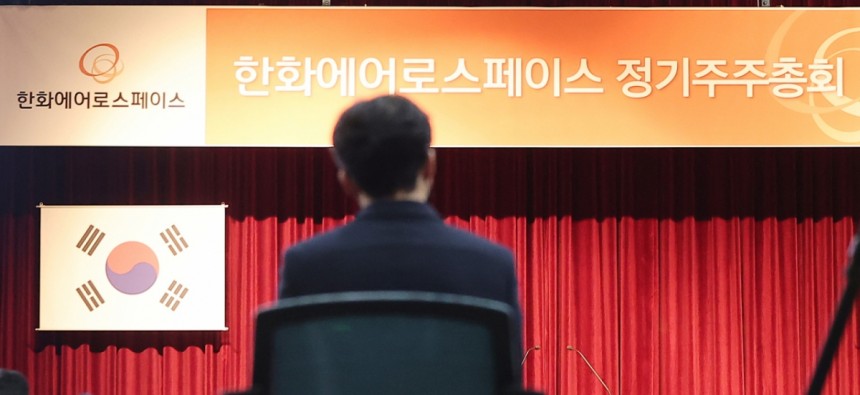지난 3월 25일 경기 성남시 성남상공회의소에서 열린 제48기 정기 주주총회에 주주들이 참석하고 있다./사진=뉴스1 /사진=(성남=뉴스1) 김진환 기자