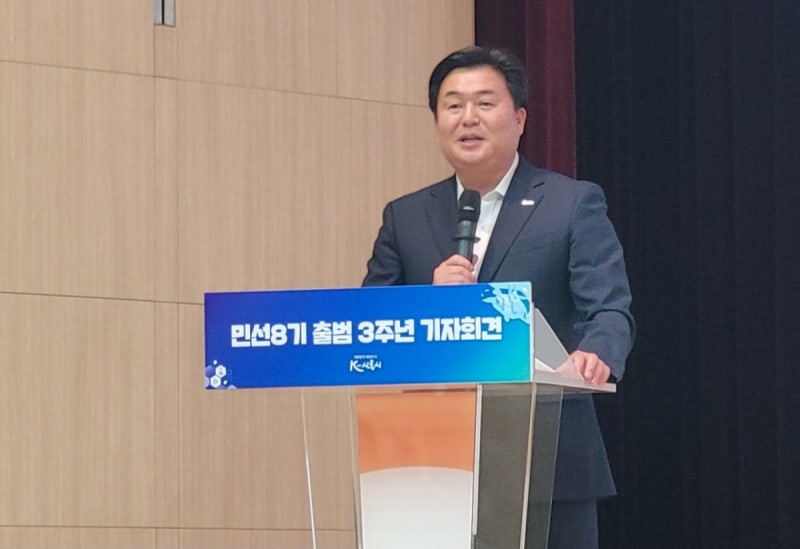 임병택 <b>시흥시</b>장 "기적의 시화호에서 기회의 <b>바이오</b> 허브 도시로"