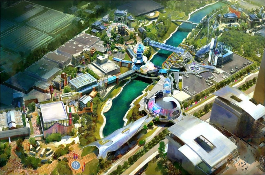 CJ ENM이 경기도 고양시에 조성하는 과정에서 중단된 복합테마파크 'K-컬처밸리' 조감도. /사진=CJ ENM