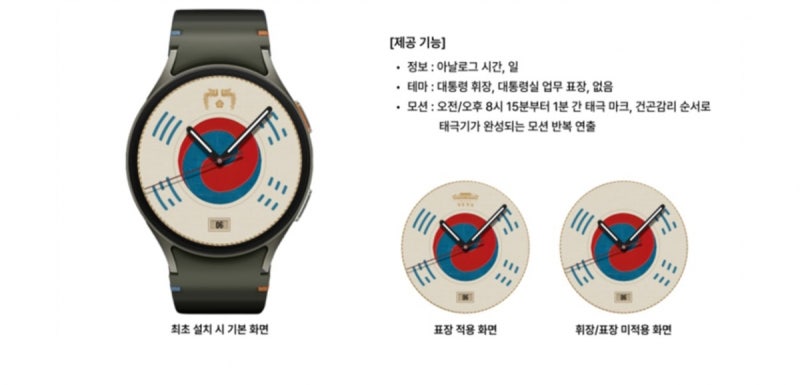 <b>대통령실</b>, '고종 <b>태극기</b>' 등 디지털 <b>굿즈</b> 3종 배포…한미회담 성공 기원