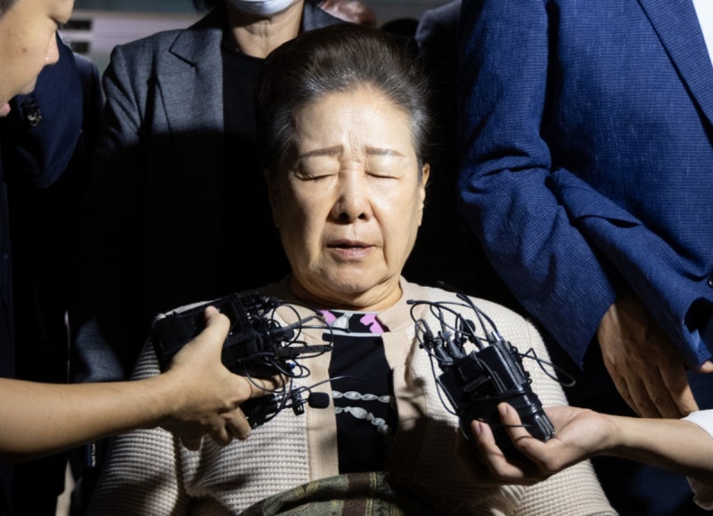 한학자 <b>통일교</b> 총재, 오는 22일 구속 갈림길