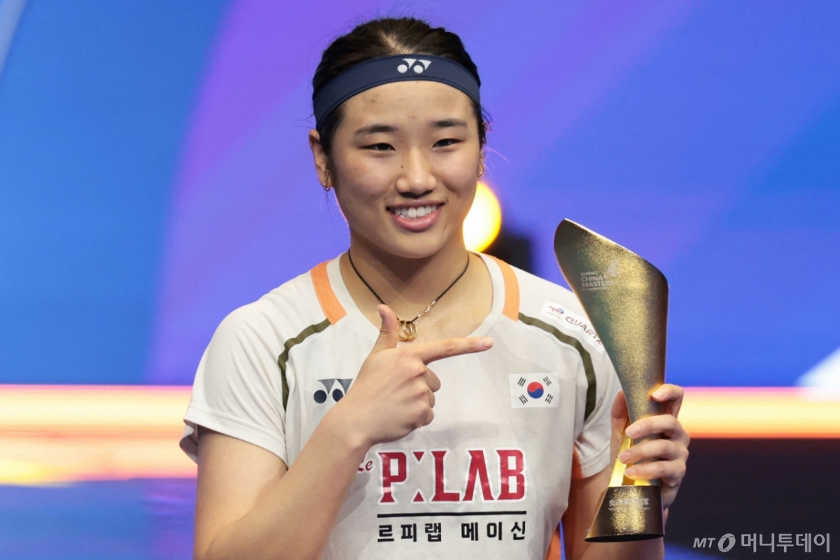 '<b>배드민턴</b> 여제' 안세영, <b>중국 마스터스</b> 대회 우승...2연패 달성