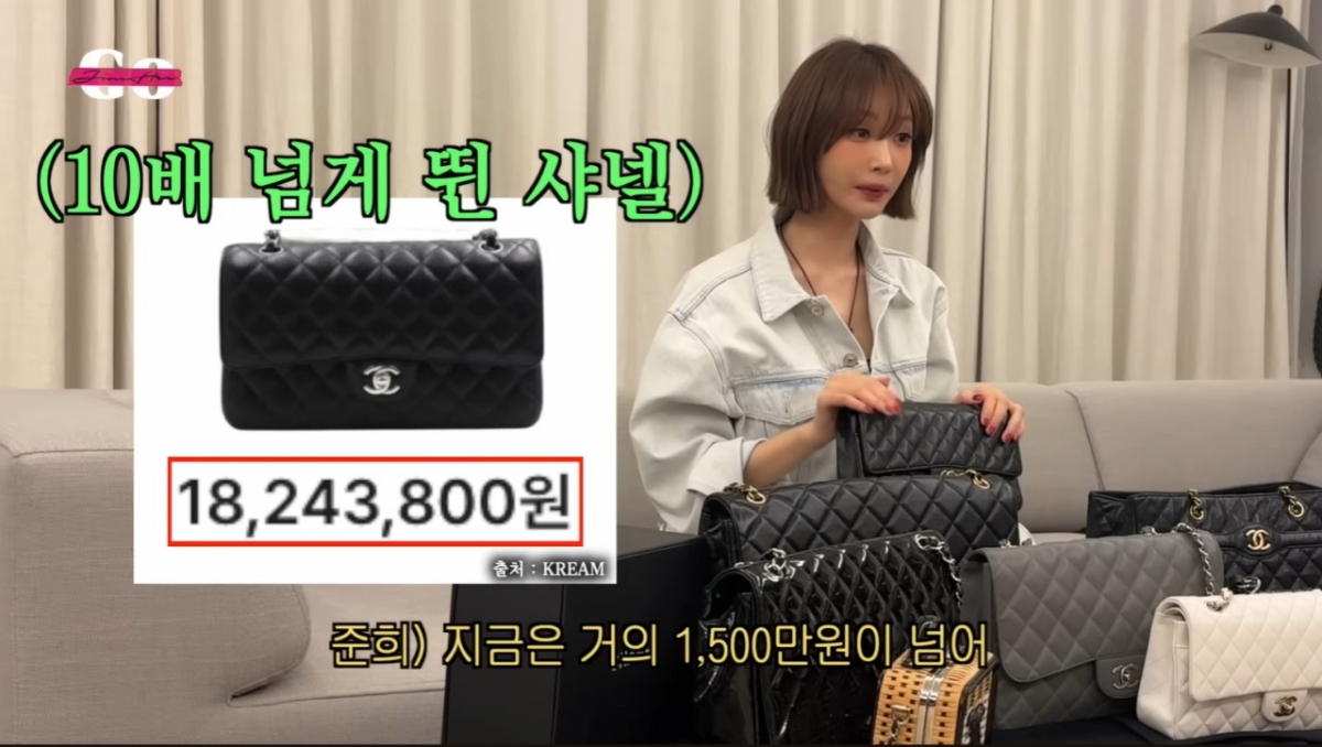 <b>고준희</b>, '<b>샤테크</b>' 고수였네…"120만원에 산 샤넬백, 1800만원 돼"