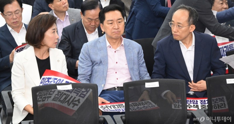 '<b>패스트트랙</b> 1심' <b>선고</b>·추경호 구속 위기…격랑의 국민의힘, 이름 바꾸...