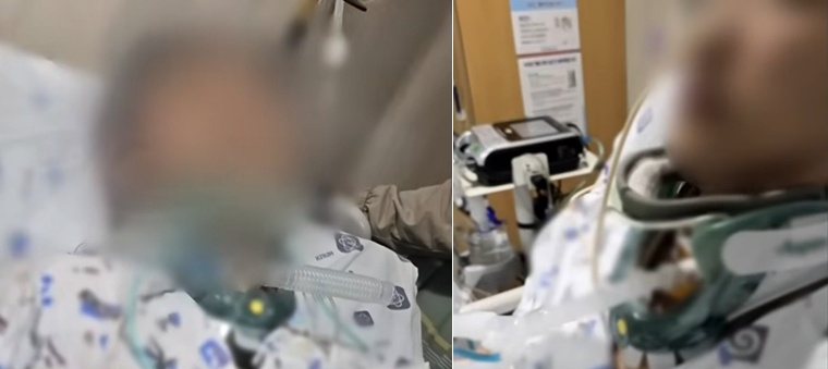 현재 A씨 남편 상태./사진=JTBC '사건반장'