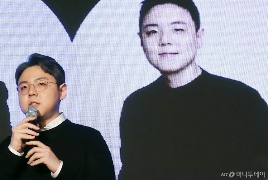 김규빈 토스증권 당시 CPO가 서울 영등포구 국제금융로 콘래드 서울에서 진행한 토스증권 기자간담회에 참석해 질의에 답하고 있다./사진=임한별(머니S)