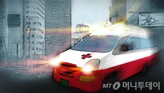 경기 화성 동탄 한 도로에서 마을버스가 학원버스를 들이받는 사고를 내 3명이 다쳤다./사진=임종철 디자인기자