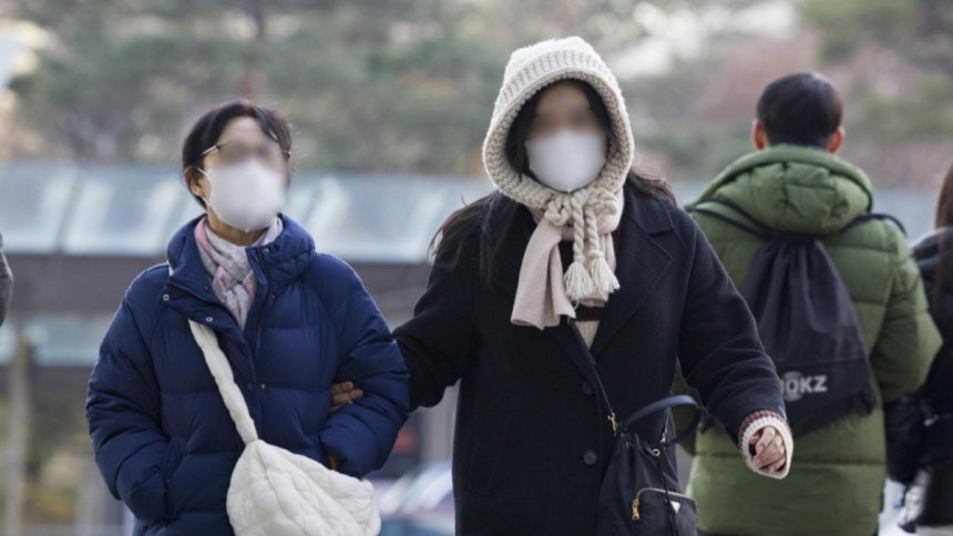 일요일인 21일 비가 그친 뒤 아침 기온이 -6도까지 떨어지겠다./사진=뉴시스