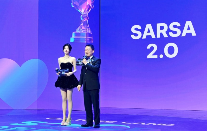 발표하는 서수길 SOOP 각자대표(오른쪽).2025.12.28./사진제공=SOOP