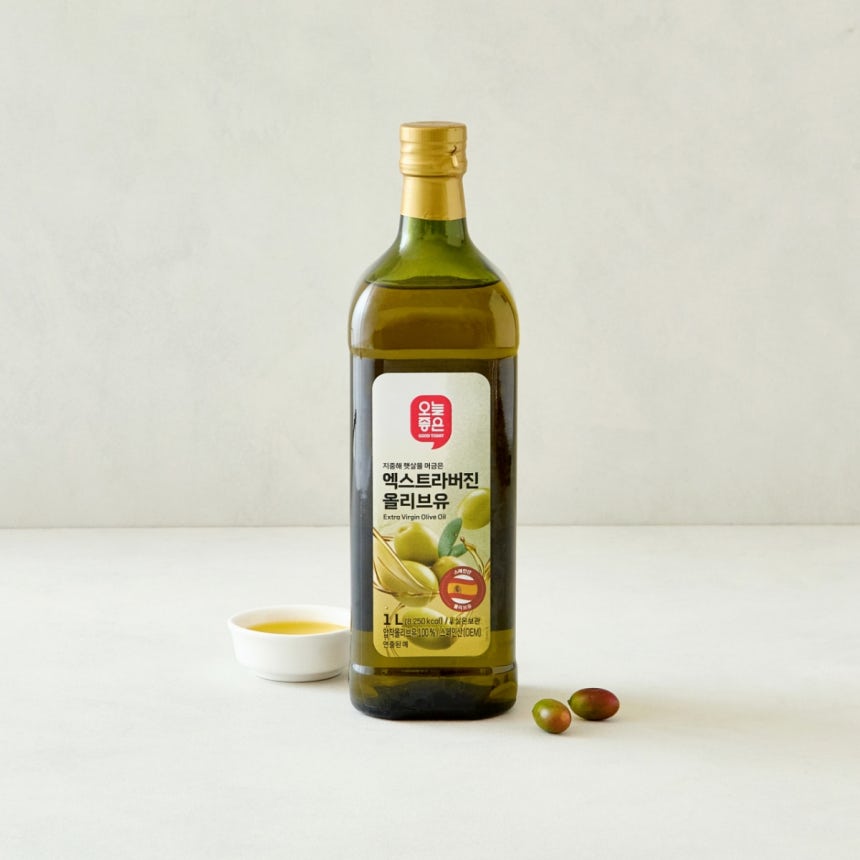 오늘좋은 엑스트라버진 올리브유 상품 연출컷/사진=롯데마트