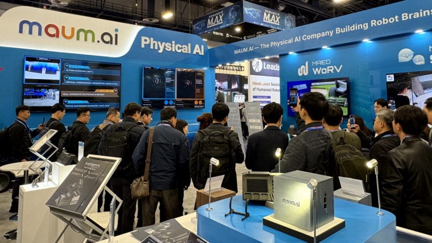 CES 내 마음AI 부스 현장/사진=마음AI 제공