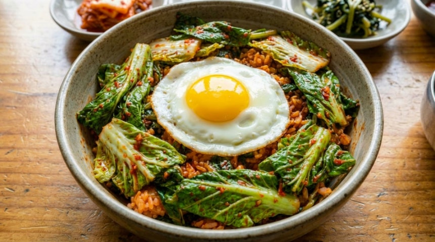 봄동 비빔밥 이미지./사진=Gemini 생성 