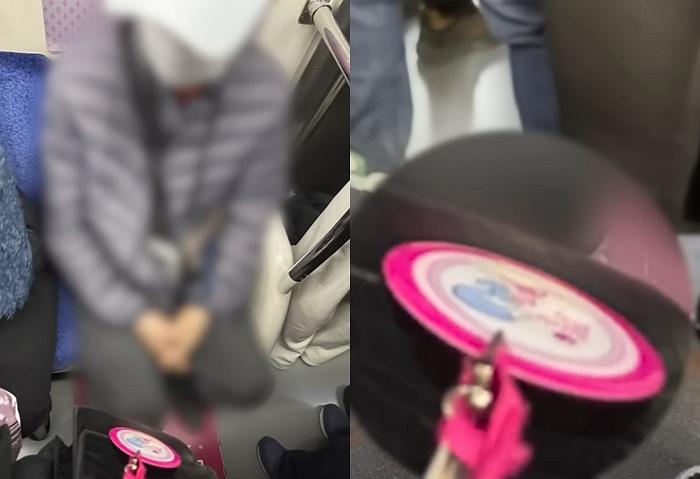 지하철에서 임산부석 양보를 부탁받은 승객이 이를 거절하며 욕설까지 한 일이 알려졌다. /사진=SBS '뉴스헌터스'