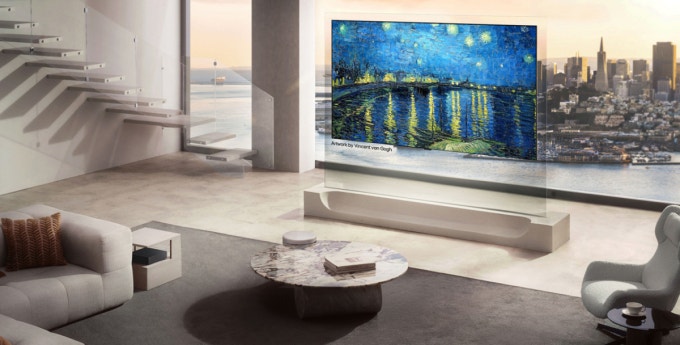 연필만큼 얇고 유리처럼 투명… OLED TV 승부수 띄운 LG