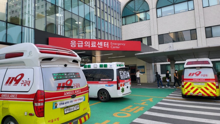 서울아산병원 응급실 전경./사진=박정렬 기자