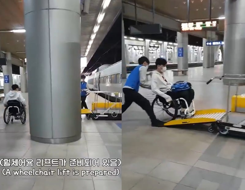 "저렇게 도움 받고선"…<b>박위</b> "인생 꿀" <b>KTX</b> 타는 법 영상 재조명