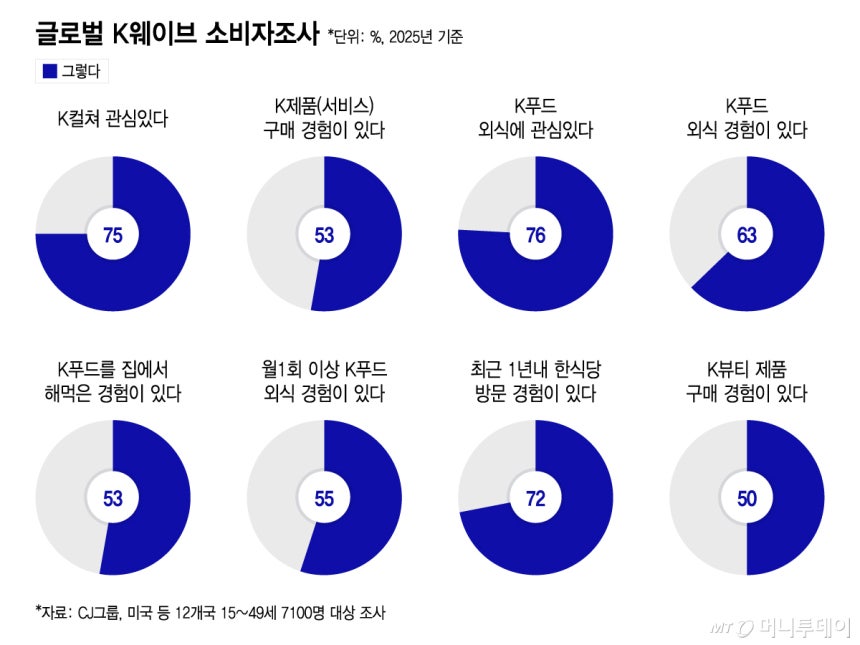 글로벌 K웨이브 소비자조사/그래픽=이지혜