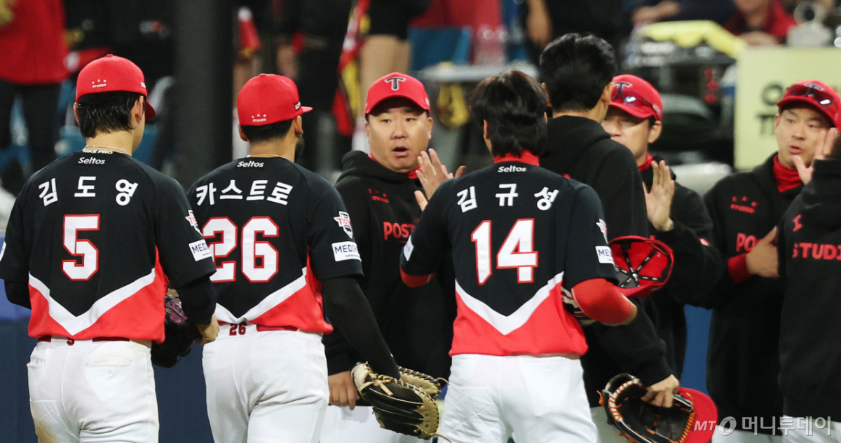 <b>KIA</b>, 삼성 잡았다…<b>PO 1차전 승리</b>팀, KS 진출 확률 77%