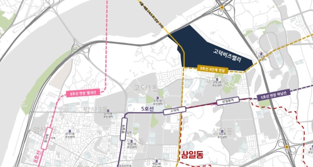 고덕비즈밸리 유통판매 복합시설 이미지