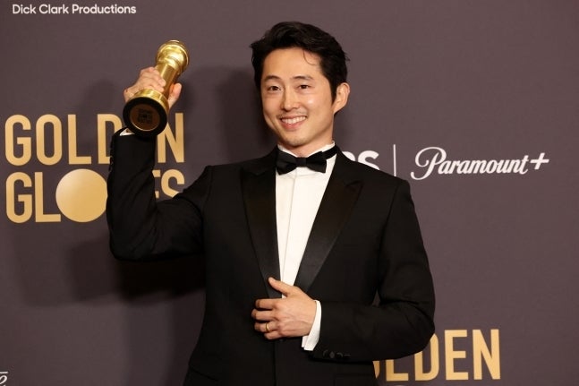 <b>스티븐</b> 연, 美 골든 글로브 이어 크리틱스 초이스 남우주연상