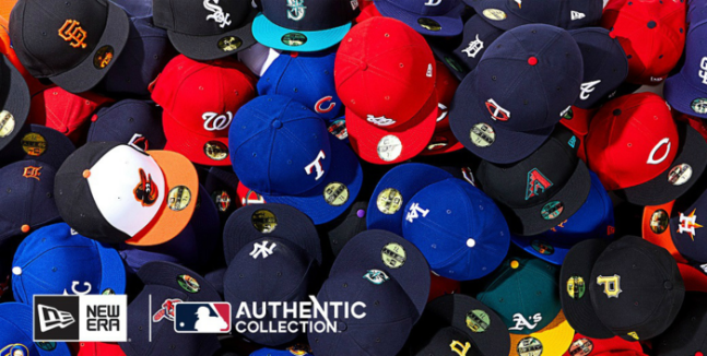 뉴에라의 대표 모델 59FIFTY. 미국 프로야구(MLB)  선수용 모자로 개발했다. 숫자 59의 의미에 대해서는 정확히 알려진 바는 없다. 개발 당시 직물 롤의 이름에서 따왔다는 설,  카달로그 번호인 5950에