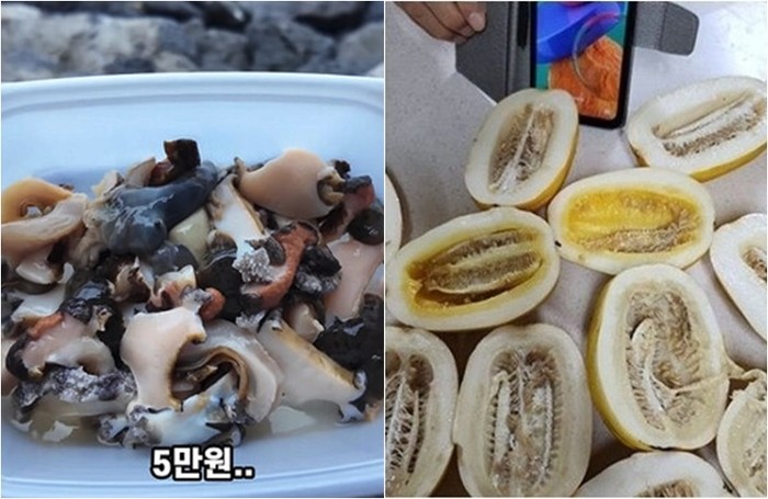 비계삼겹살은 차라리 양반…제주도 ‘썩은 <b>참외</b>’에 ‘해산물 바가지’ 또 터...