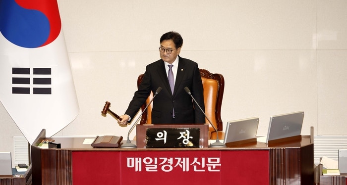 우원식“<b>김여사</b> <b>특검법</b> 재표결, 선거법 공소시효 10월 10일전에 할것”