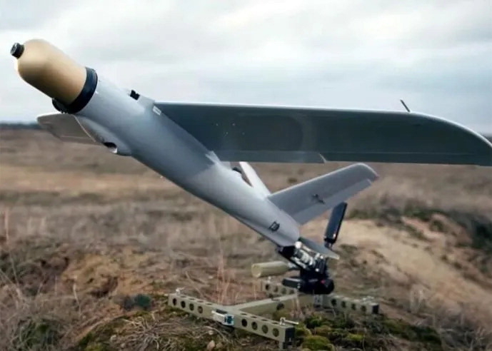 The 'Warmate' suicide drone contracted by the South Korean military from Poland's WB Electronics. [Maeil Business Newspaper DB]