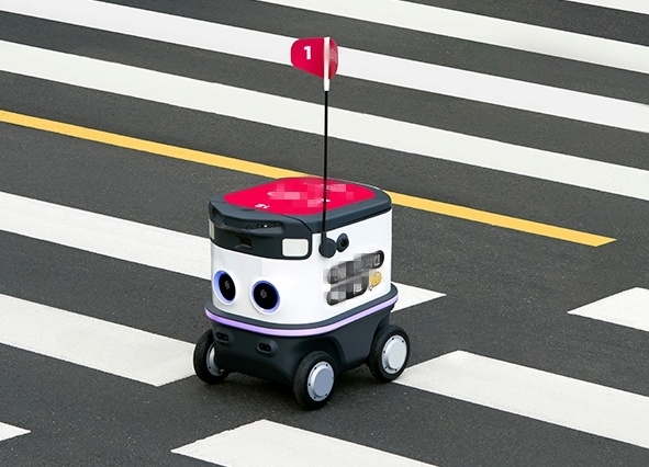 배달 로봇 [사진 = 운영사 홈페이지 갈무리]