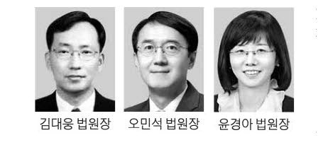 <b>서울고법</b> <b>김대웅</b>·<b>서울</b>중앙지법 <b>오민석</b>