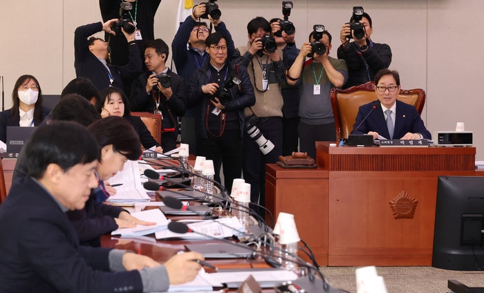[속보] ‘<b>명태균 특검법</b>’, 법사위 소위 통과