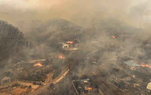 ‘<b>산불</b>사태’ <b>사망자</b> 1명 더 늘었다…인명피해 총 60명