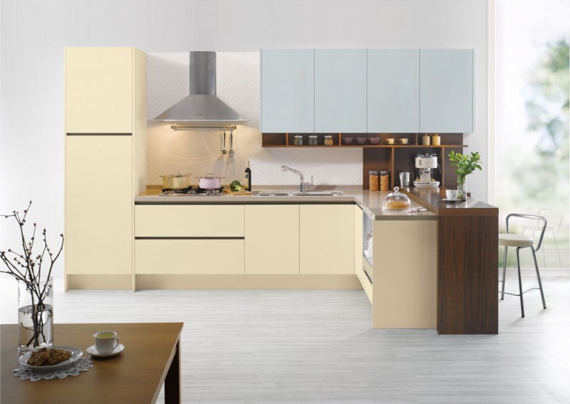 에넥스, 벨기에산 리얼 무늬목 주방