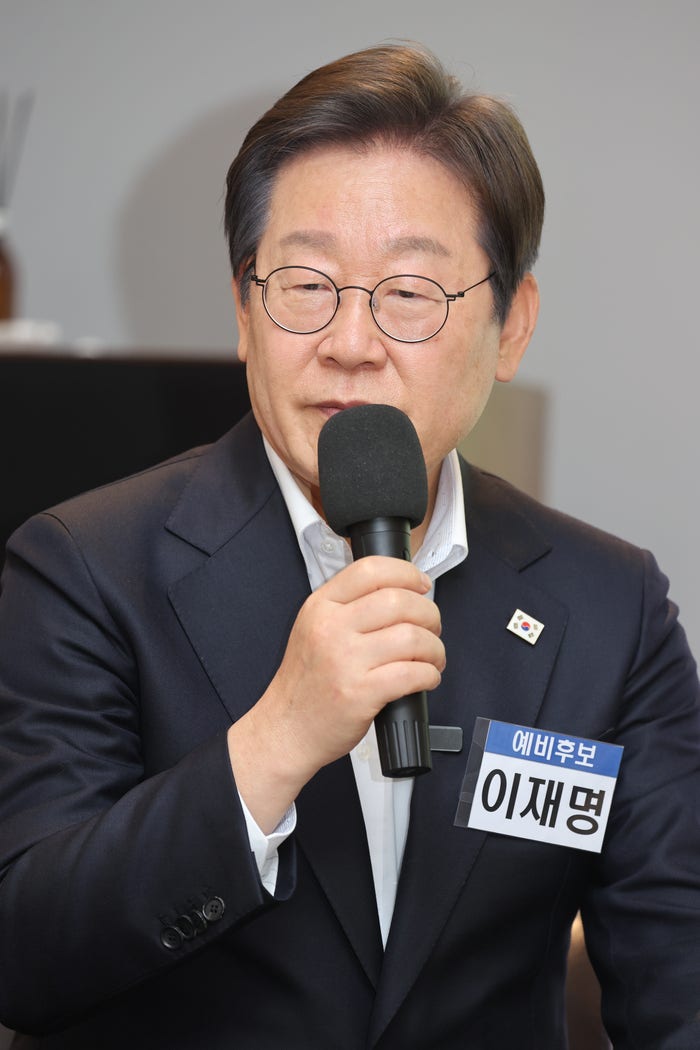 <b>이재명</b> “<b>농업</b>은 국가안보 핵심…재해보상 현실화하고 <b>농업</b>인 퇴직연금...