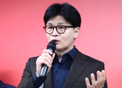 <b>한동훈</b> “이재명 박살 내려면 과반 지지 달라”