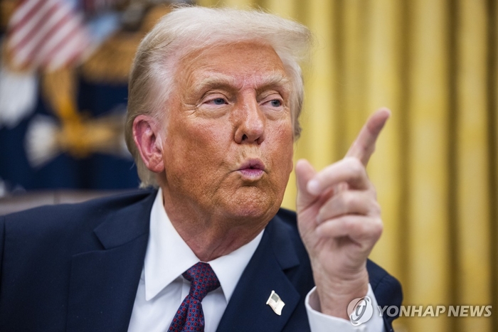 도널드 트럼프 미국 대통령.EPA 연합