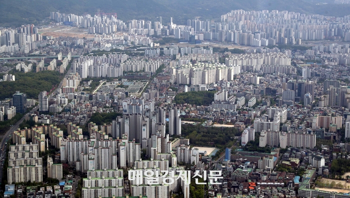 서울 아파트 전경.[매경DB]