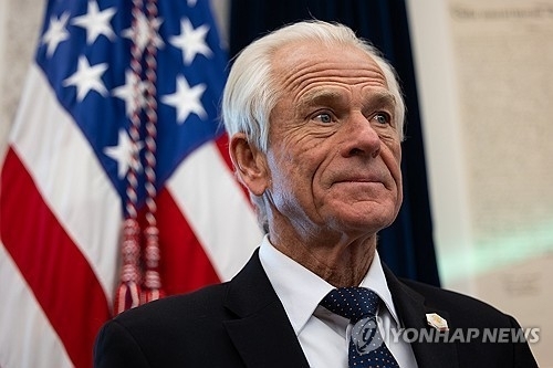  피터 나바로 백악관 무역·제조업 담당 고문 &lt;사진=UPI 연합뉴스&gt;
