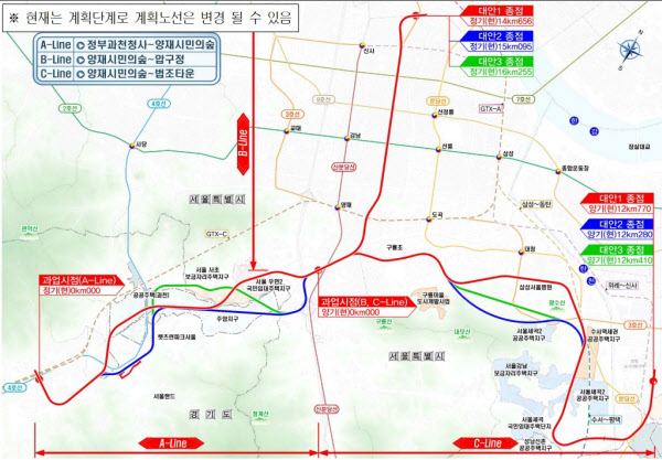 위례과천선 예상 노선도.국토교통부 제공