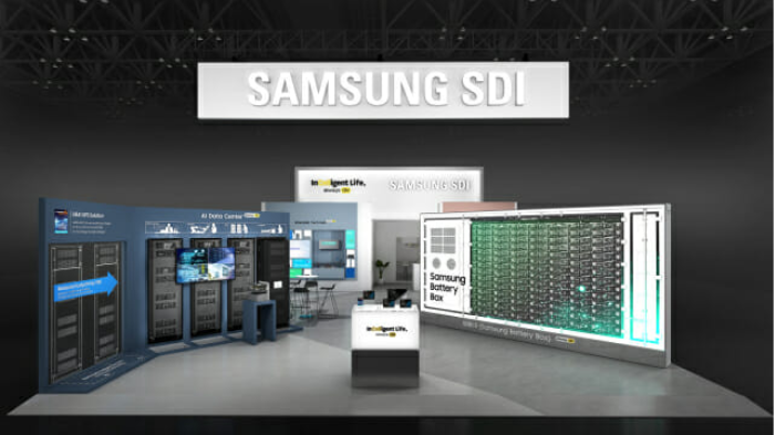  삼성SDI 인터배터리유럽 2025 부스 조감도.[사진 = 삼성SDI]