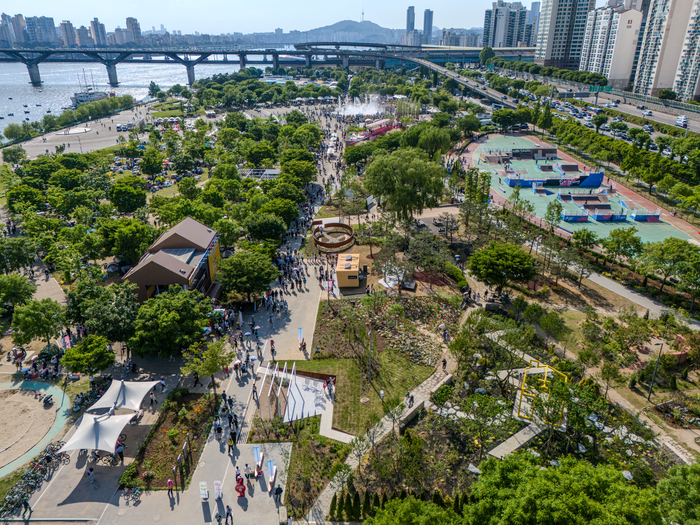  2024년 서울정원박람회 당시 전경.&lt;제공=서울시&gt;