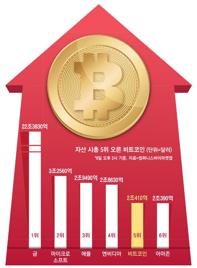 "기관 큰손 비트코인 투자 경쟁 … 연말 20만弗 간다"