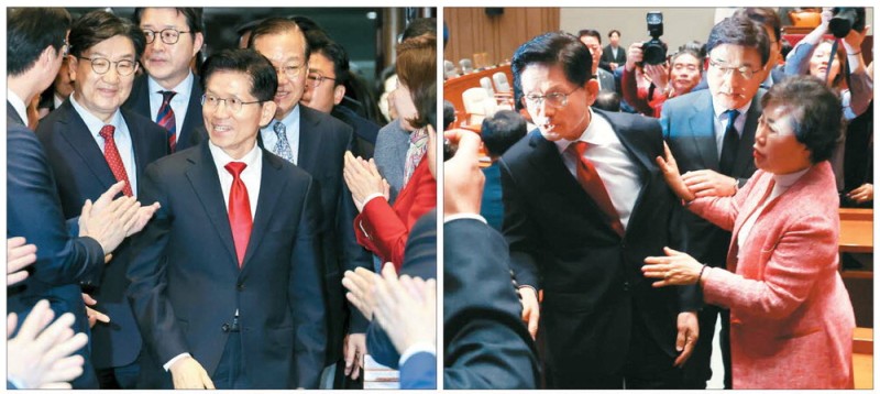 파국 치닫는 보수 단일화 … 김문수 "내가 대선 이기겠다"