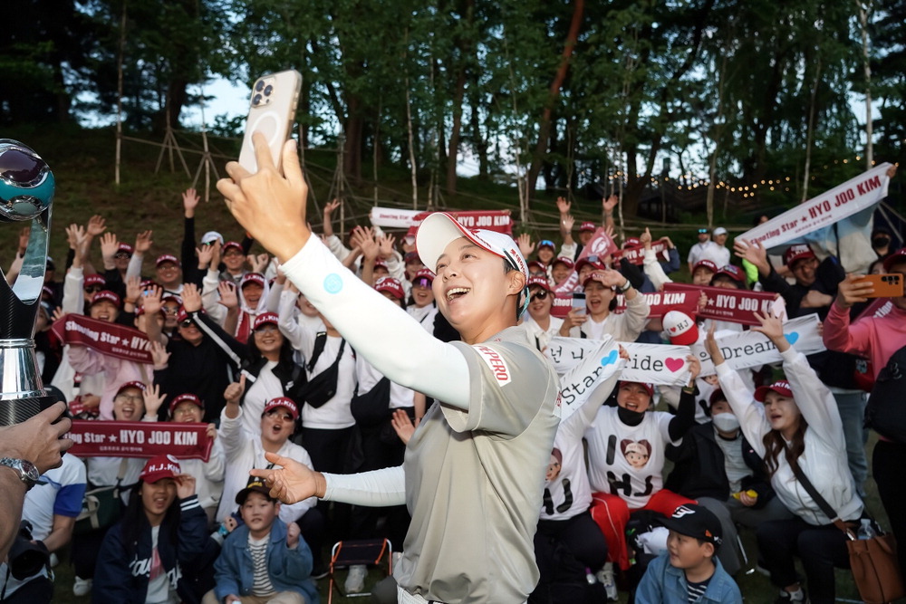 한국팬 응원에 힘 펄펄 … 김효주 LET 아람코 2연패