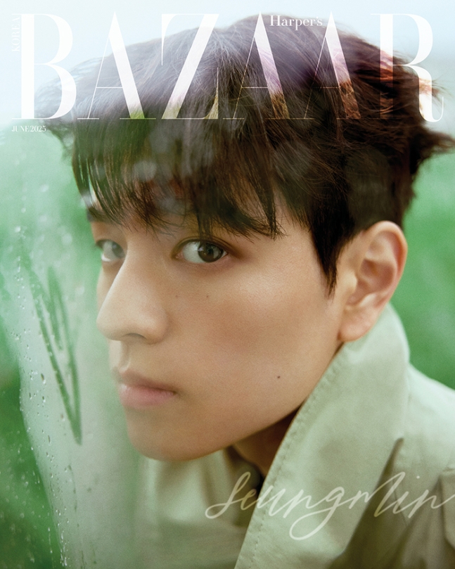 Seungmin reveals an attractive pictorial that adds a refreshing and mysterious atmosphere